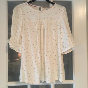Boden Babydoll Blouse